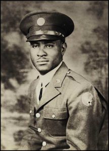 Pvt. Richard Overton Fort San Houston, TX, 1940