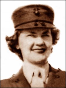 Cpl. Shirley Geissler Chery Point, NC, 1945