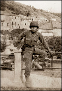 Sgt. Al Dietrich, Altavilla, Italy, 1943